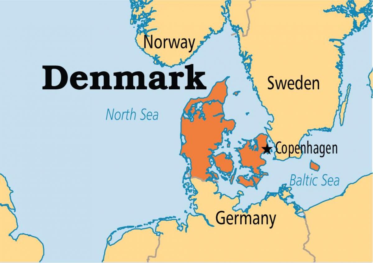 丹麦地图：离线地图和丹麦的详细地图